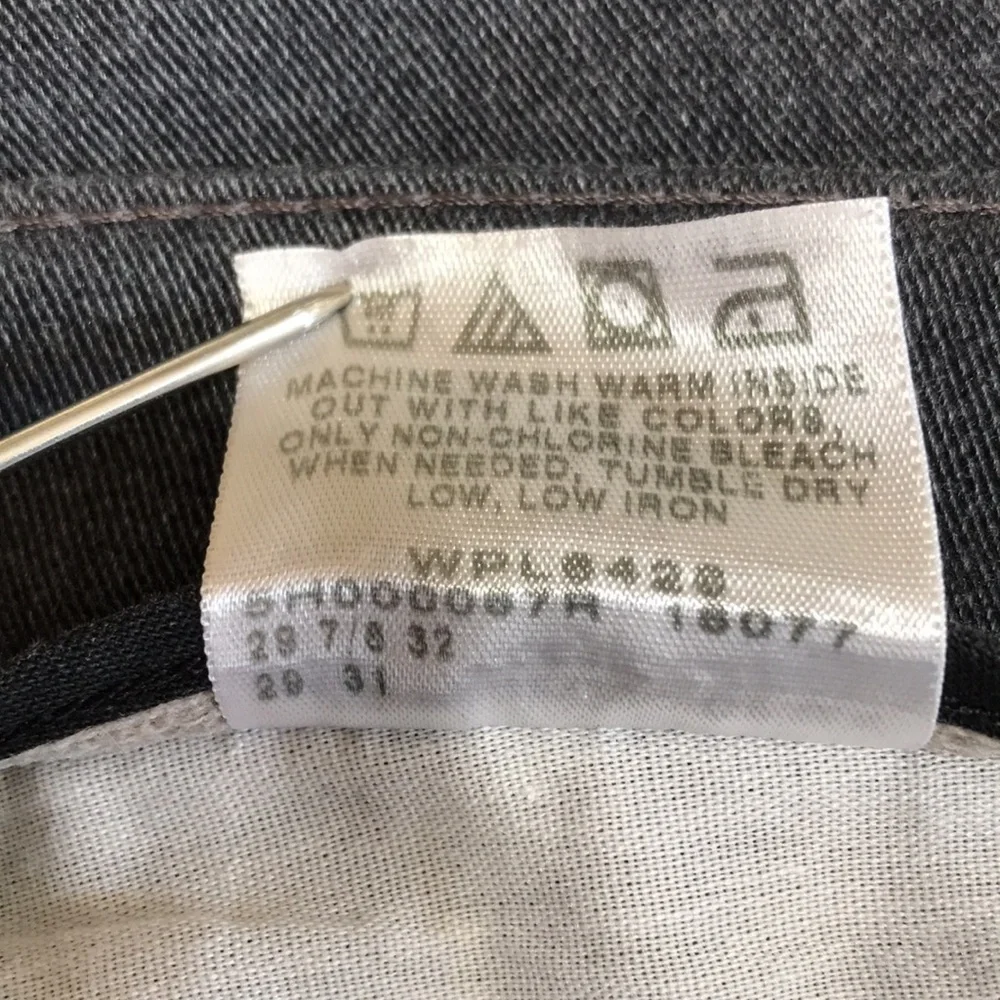 LEE—Women’s Charcoal Gray Heavy Cotton Blend Trousers—8 M